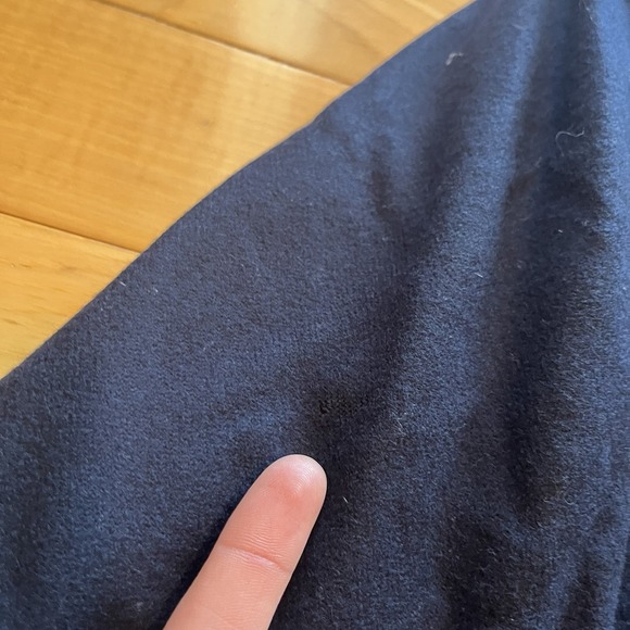 Stanley Blacker Double Breasted Blue Blazer 46R Missing One Button - Picture 6 of 9